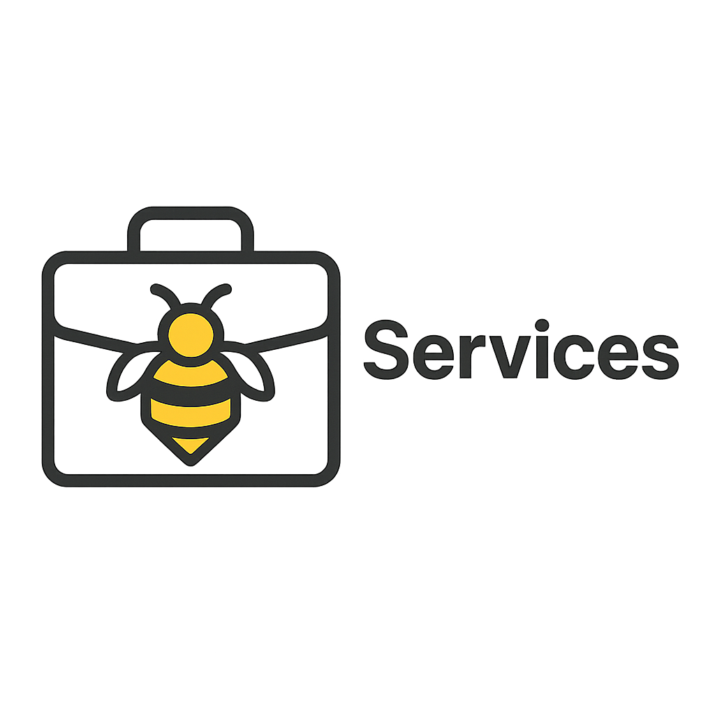 Services overview from Hive Web Design